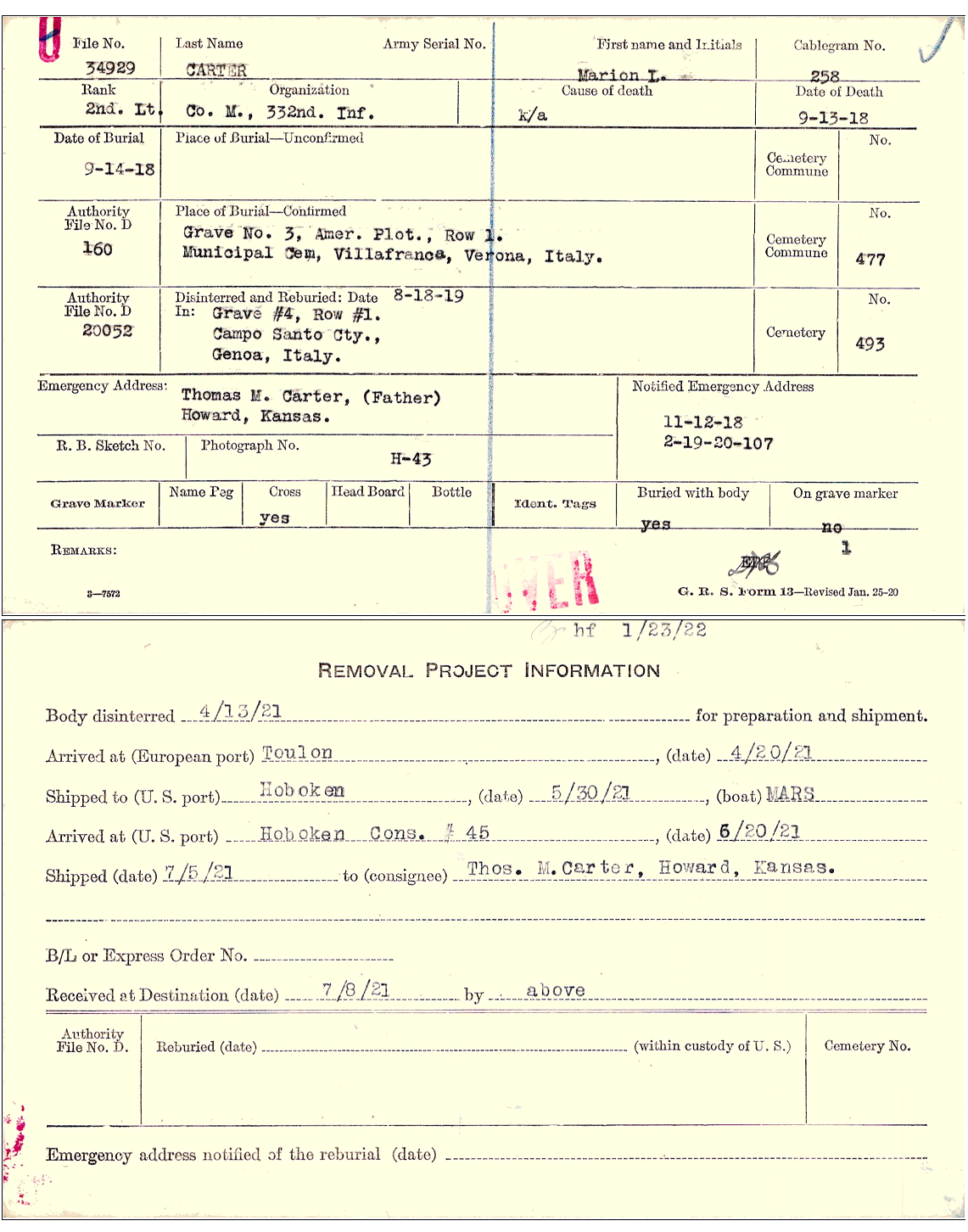 CARTER burial record3