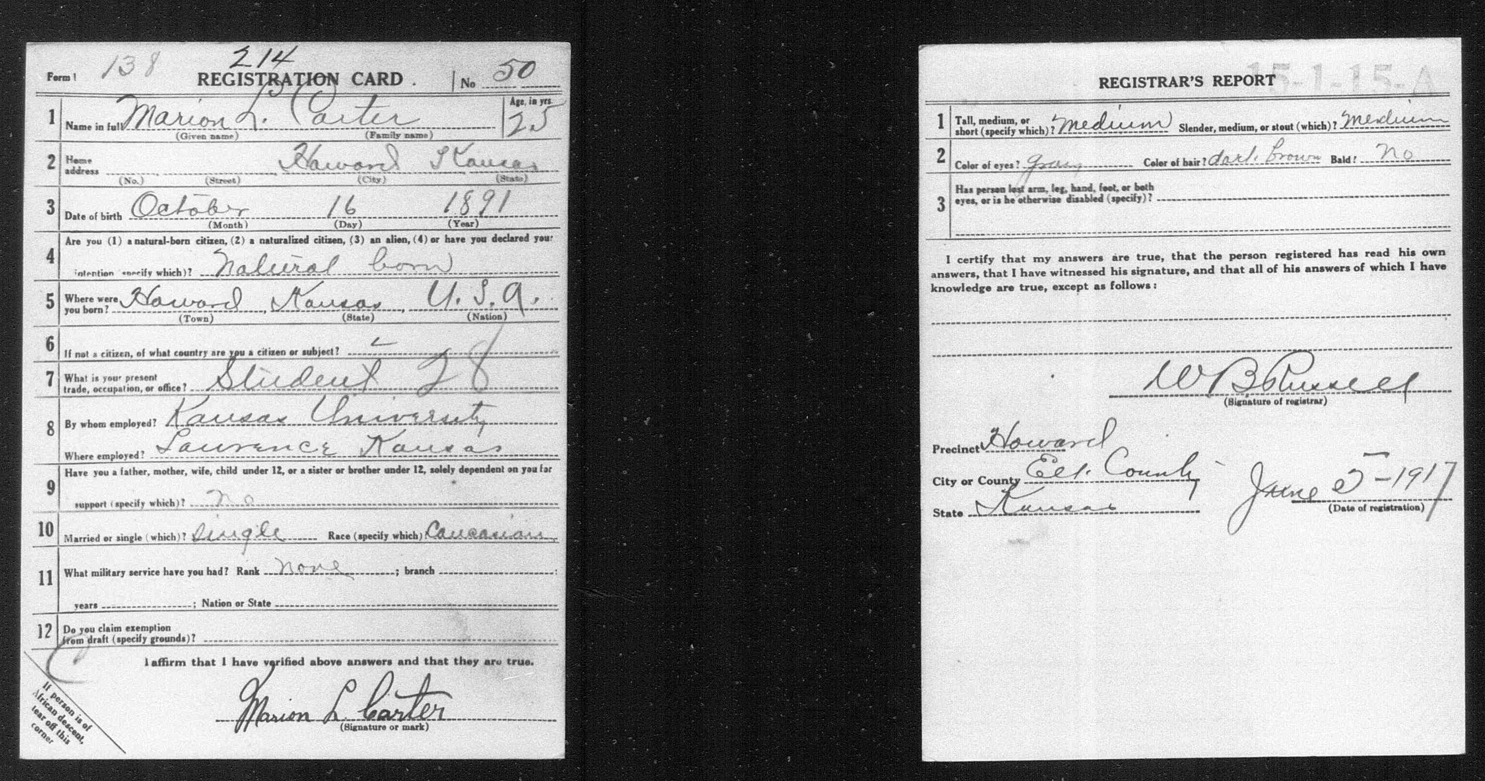 carter marion leslie