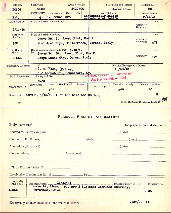 WOOD burial record3A