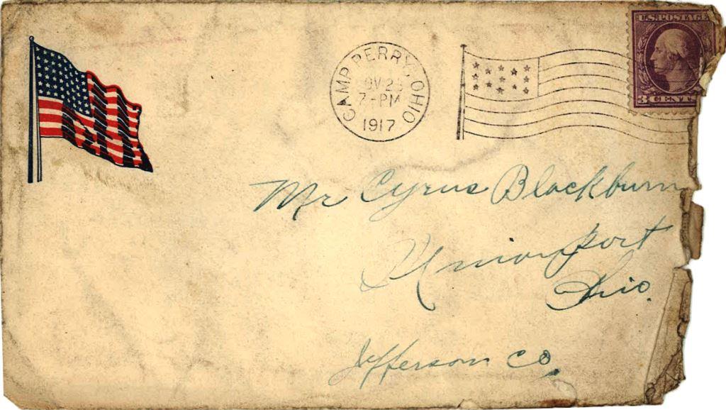 Camp Perry Nov 22 1917env