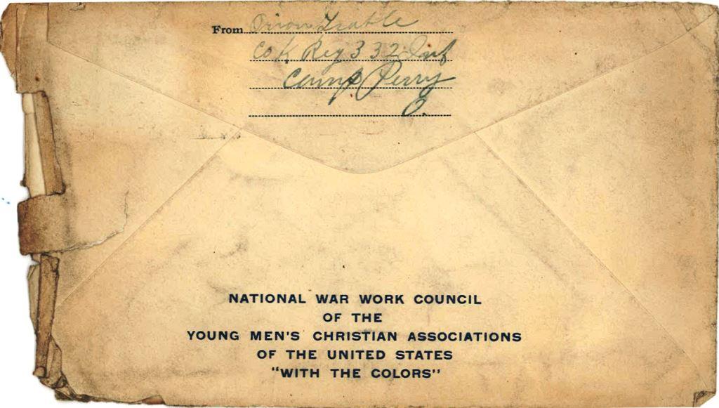 Camp Perry Nov 22 1917env2