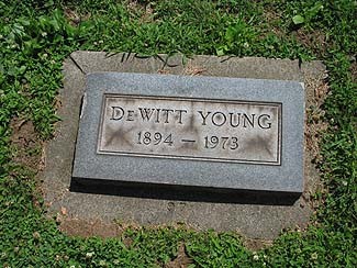 DeWITT S. YOUNG grave