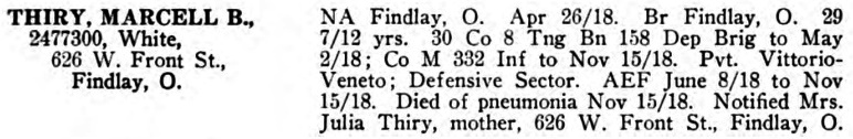THIRY 332 OhioSoldiers v17p17285 died in Italy