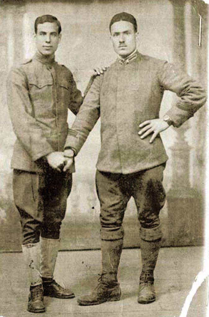 332nd Regiment soldier Calogero “Bruno” Costa immigrated to the United States prior to WWI; his brother stayed with his family in Italy. In February 1919, the two brothers met by chance in the town of Codroipo. Bruno’s brother, Isidoro was a soldier in Italy's 88th Infantry (Brigata Friuli) 5th Company. Costa 332 comp