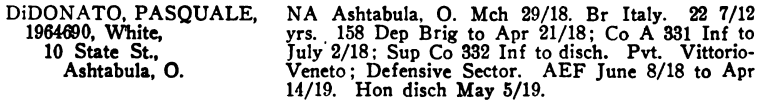 DiDONITO 332d OhioSoldiers v5p4182 Br Italy