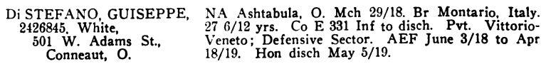 DiSTEFANO 332 OhioSoldiers v5p4242 Br Italy