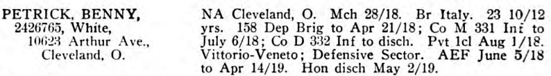 PETRICK 332 OhioSoldiers v13p13328 Br Italy