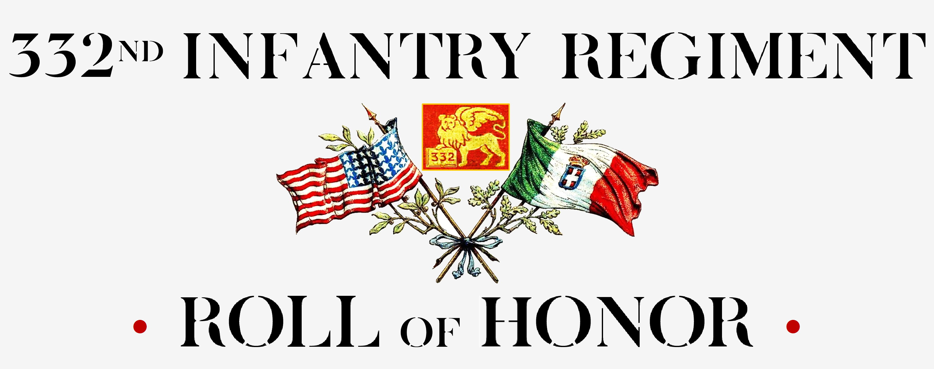 332ND ROLL of HONOR DIED IN ITALY 04june2018