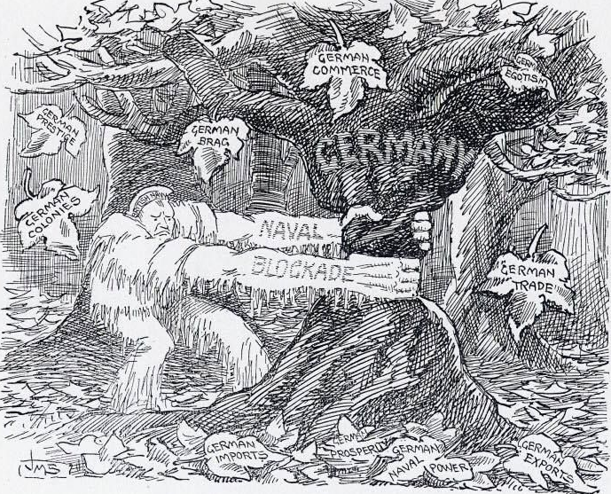 Blockade cartoon