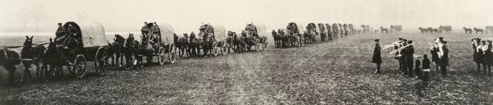 supply train on review feb 1919