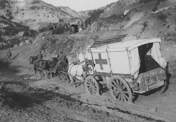 Brit Ambulance at Helles for web
