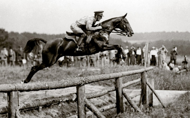 Lt Patton in 1912 Olympic pentathlon