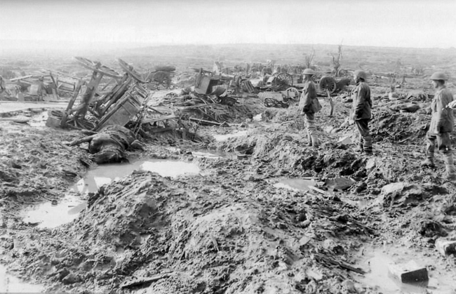 devastated landscape