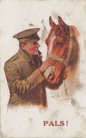 Be Kind to Animals poster great britain WW1 era