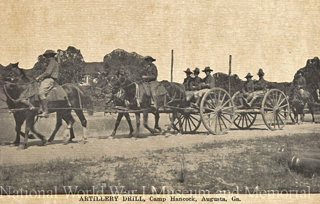 camp hancock GA 1918 wwimus