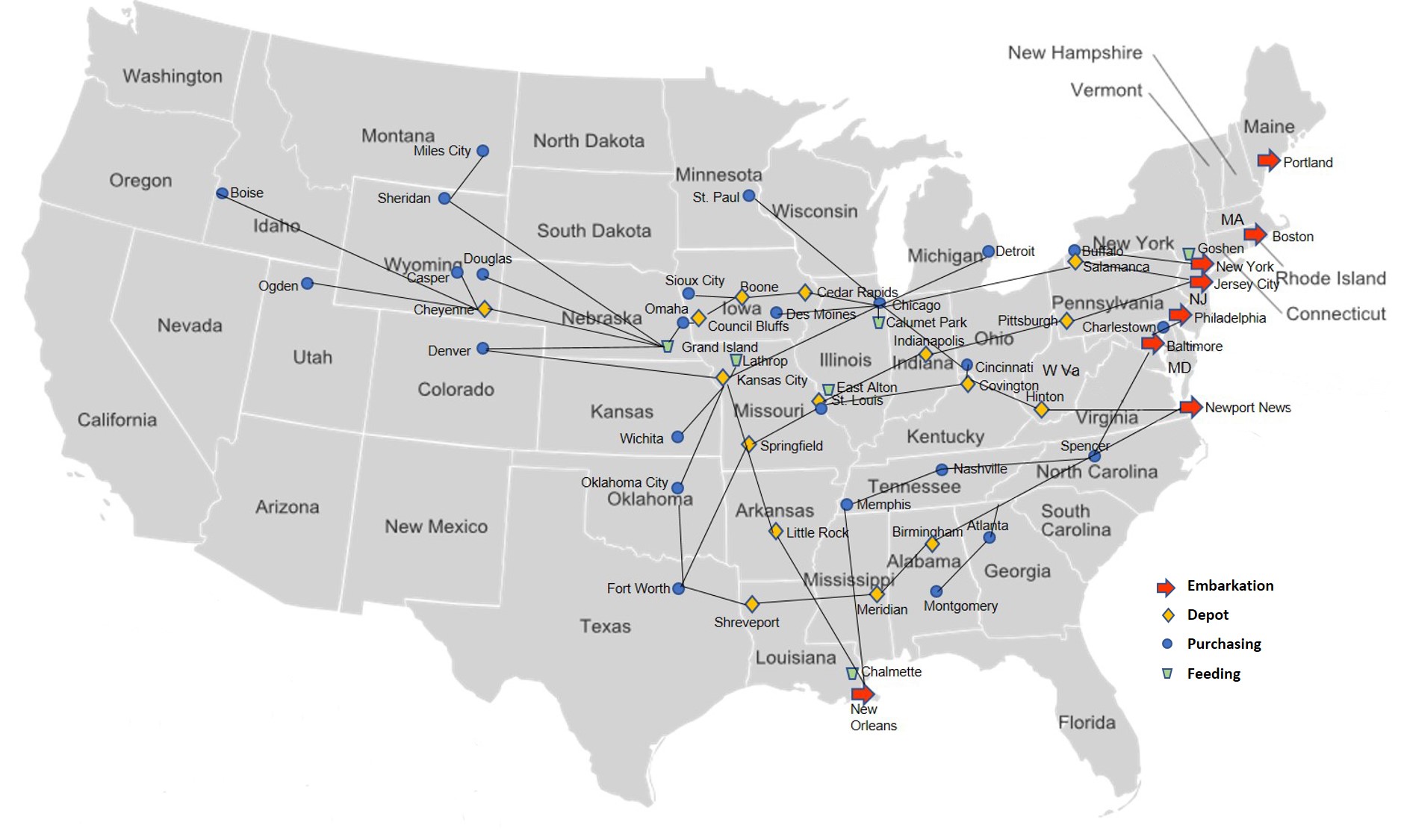 shipping map with legend1