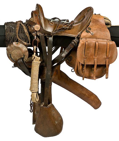 Lovett McClellan saddle with rigging