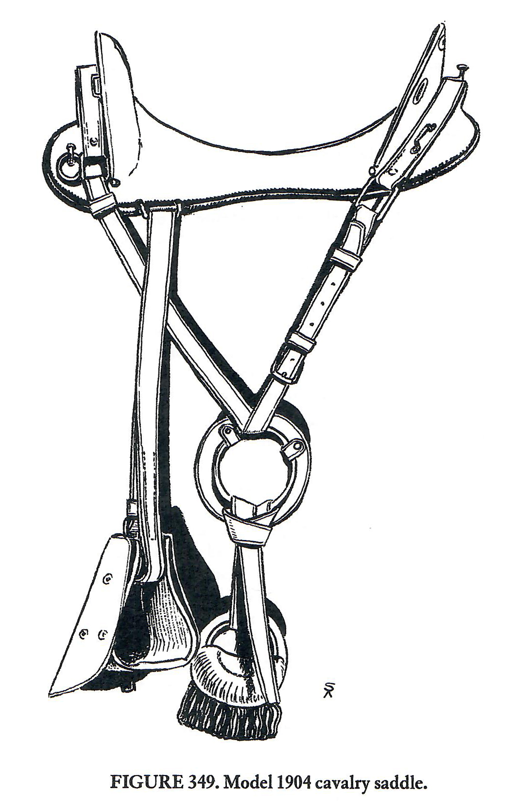 tack 1904 McClellan saddle