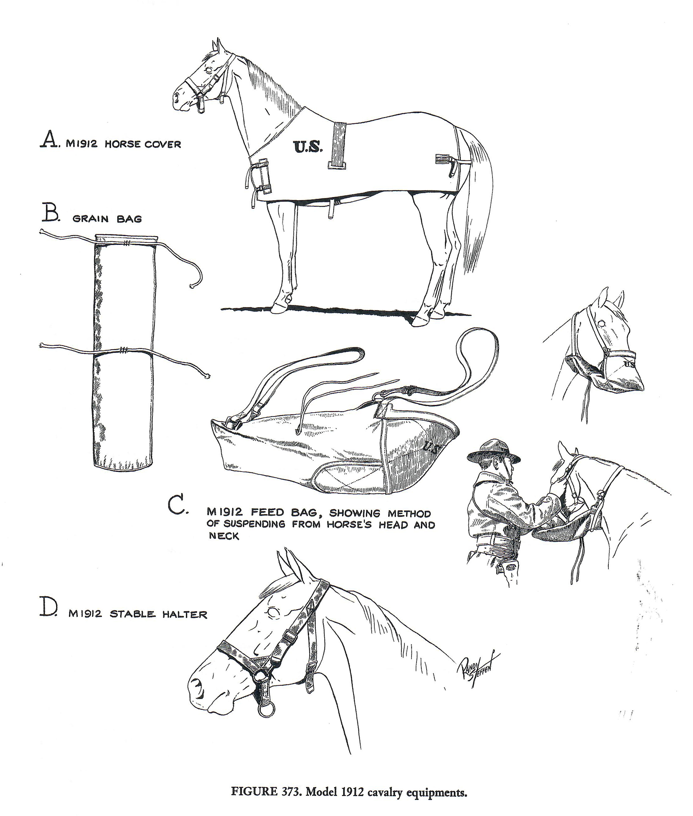 tack halter nosebag