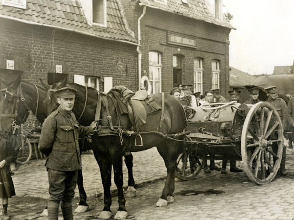 Brit army water cart