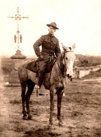 GK Sgt Leonard Murphy at Sougy France 1917 18