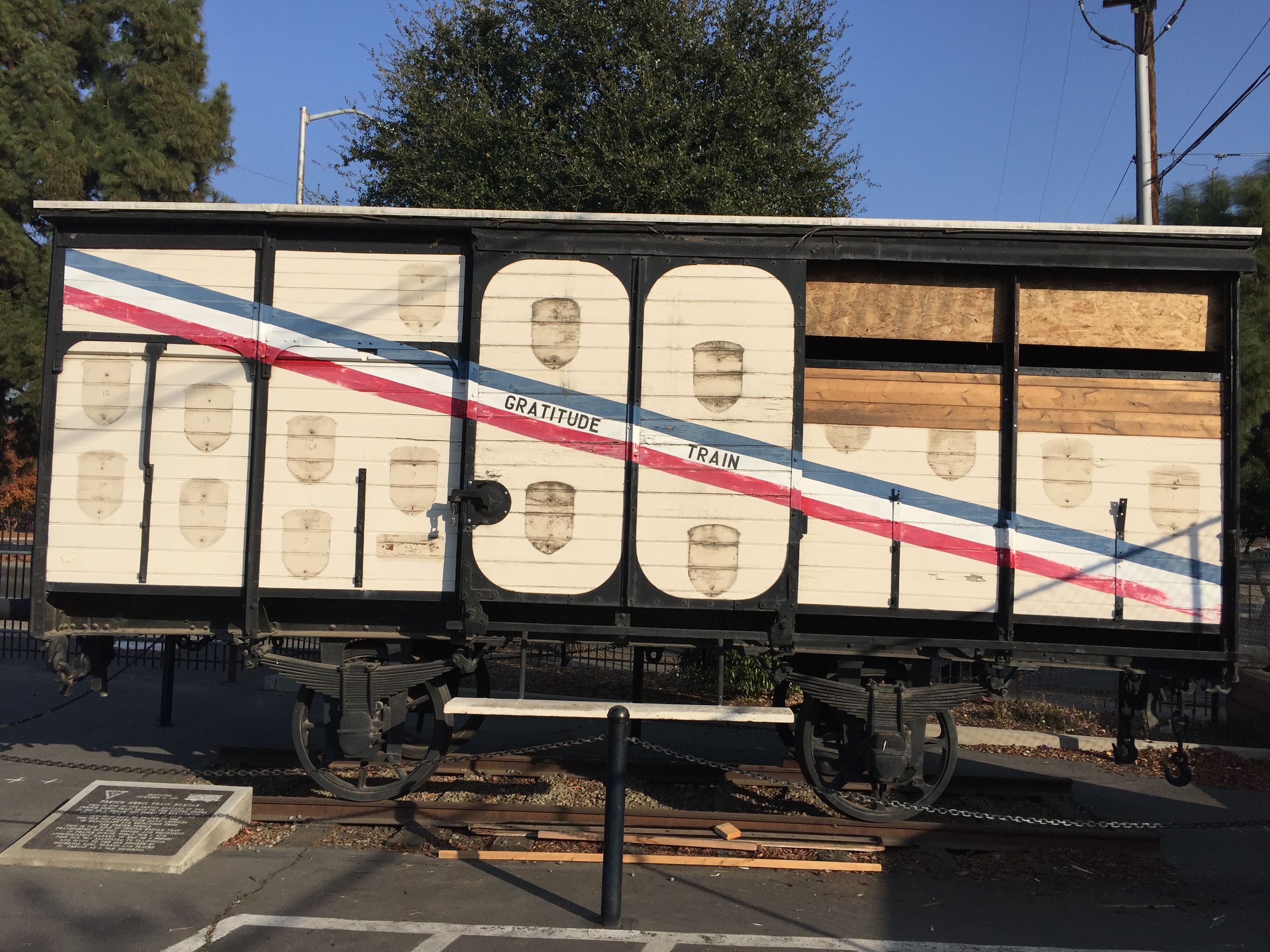 fresno 40and8 boxcar side view work in progress