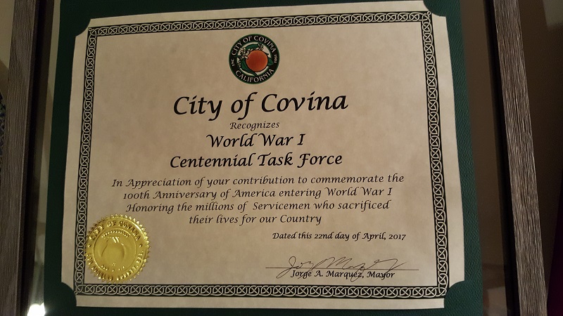 Covina Recognition 800