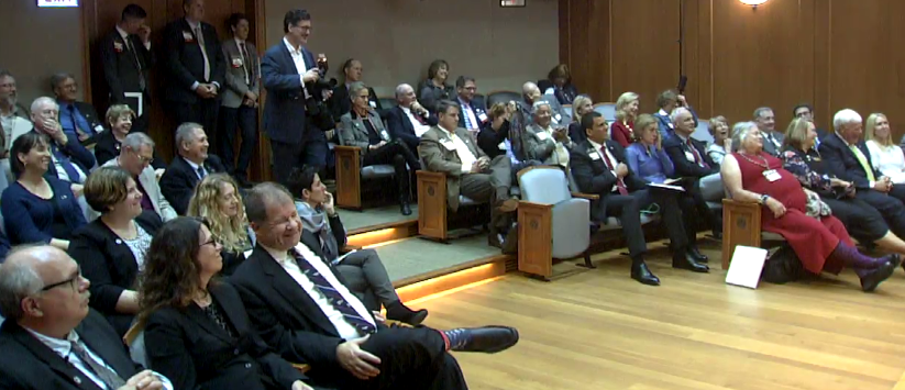 audience to honor and remember at pritzker oct2018