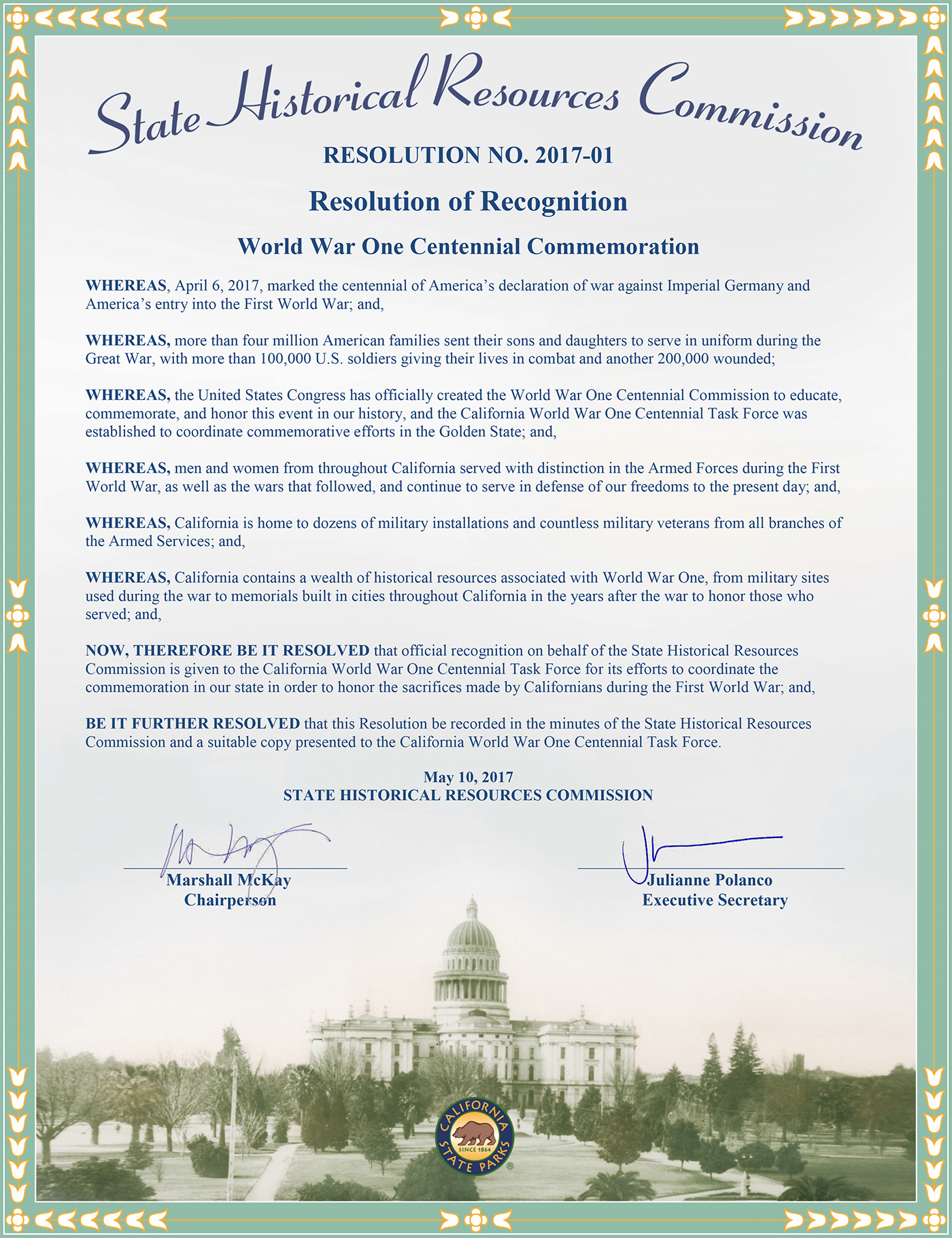 state human resources commission proclamation