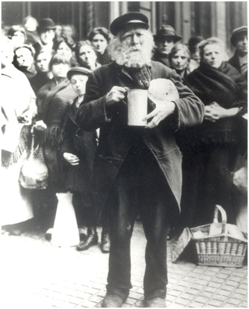 The Commission for the Relief of Belgium fed over 9 million people a day in Belgium and Northern France. (Herbert Hoover Library)