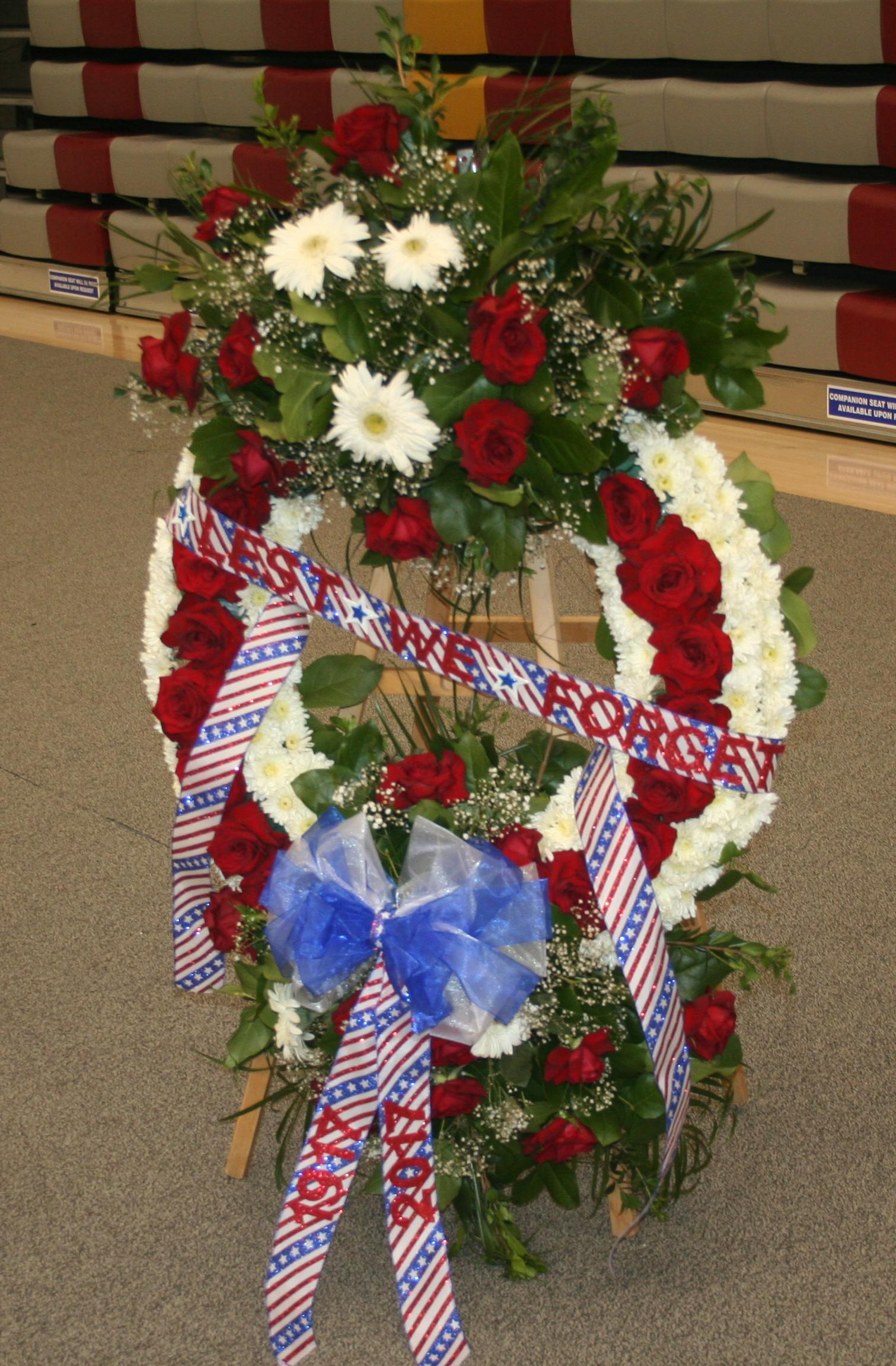 memorial commemoration wreath