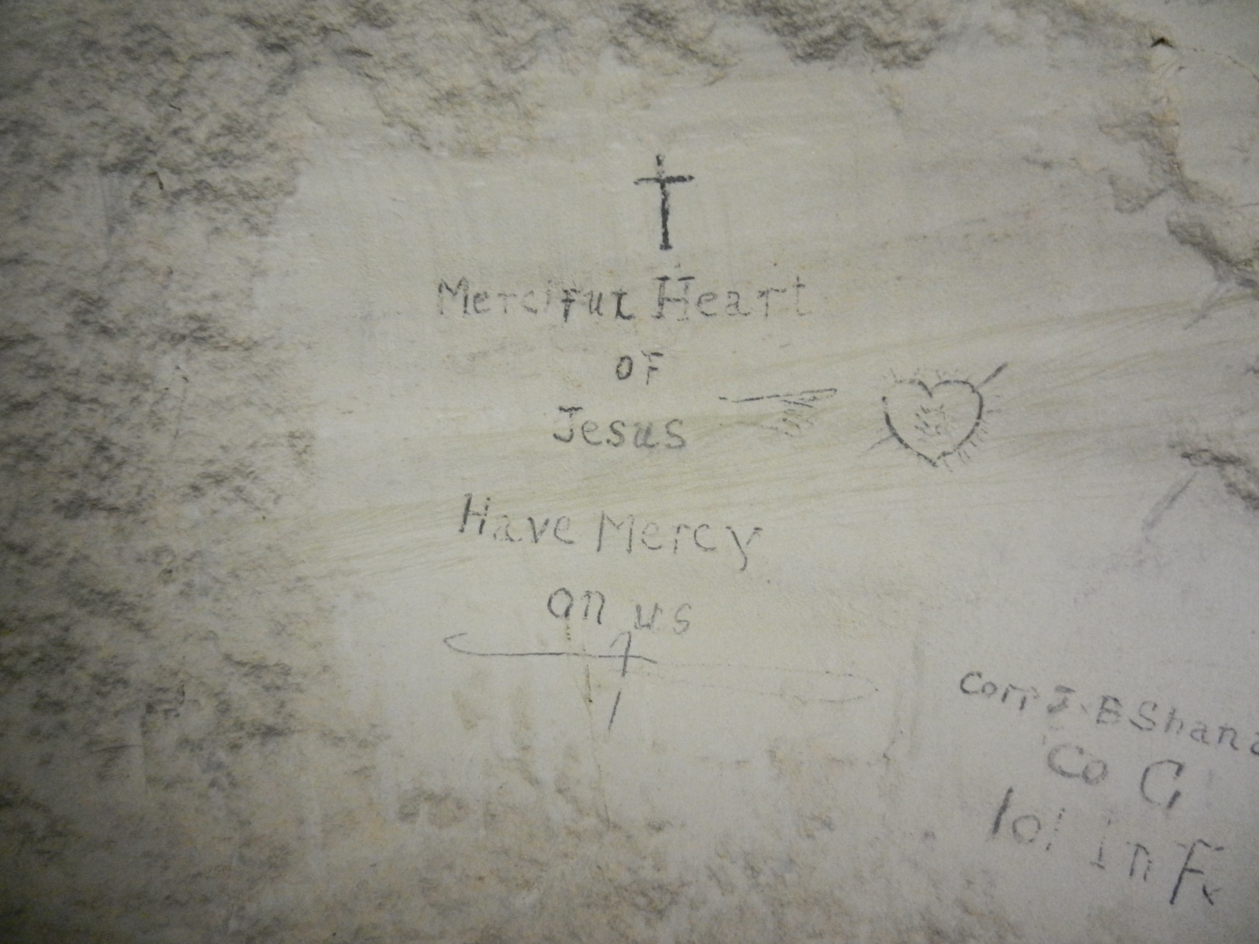 10 11 cave graffiti prayer etching