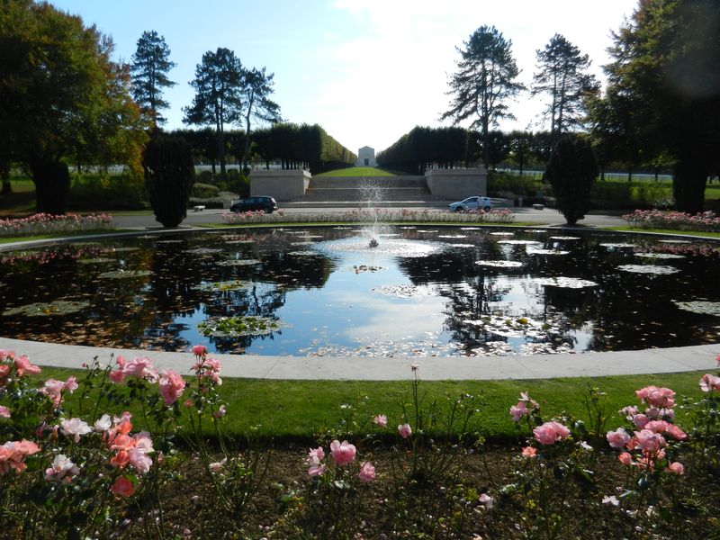 10 15 meuse argonne american cemetery fountain result