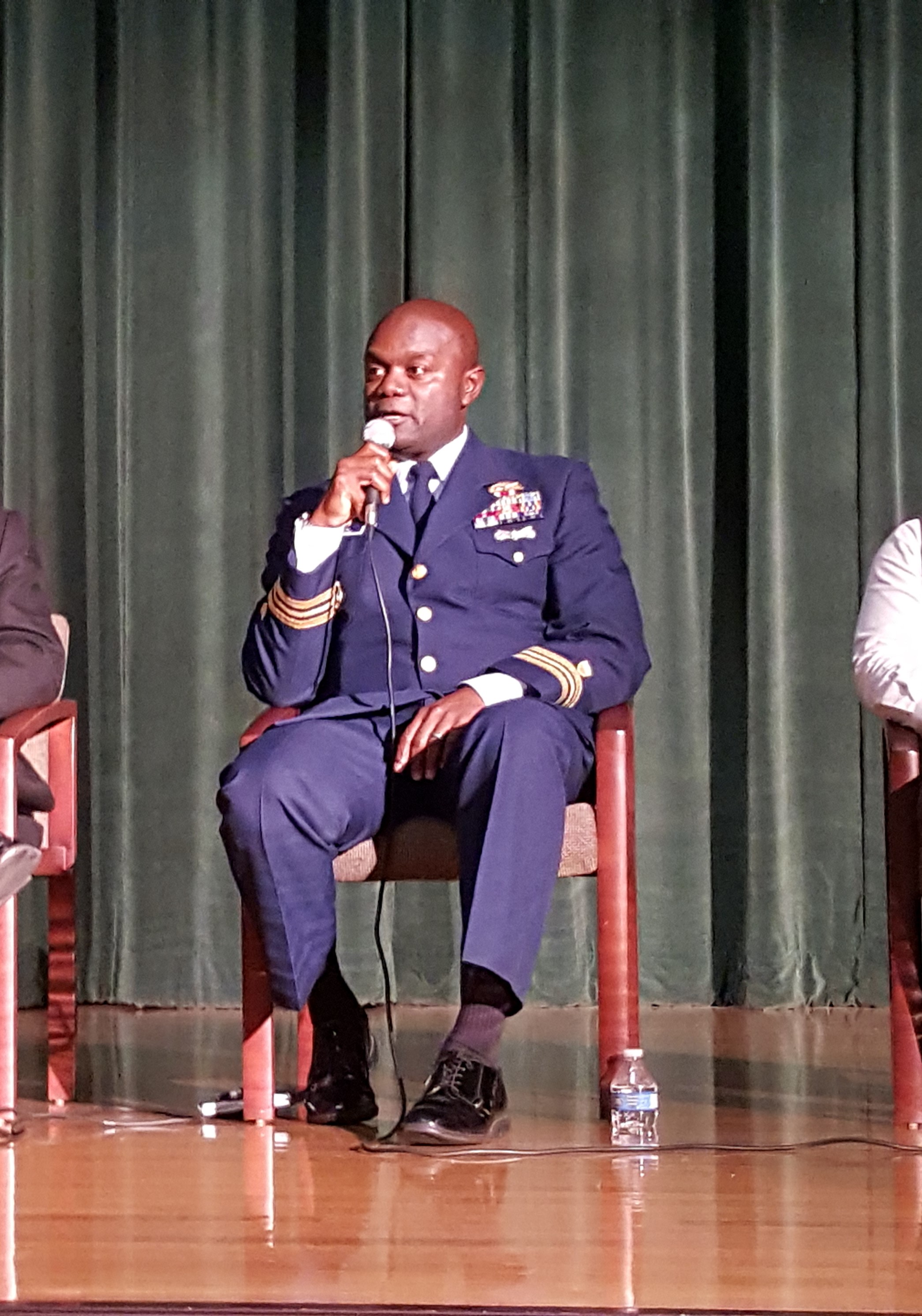 lt cmdr raymond jackson on panel at gi exhibit