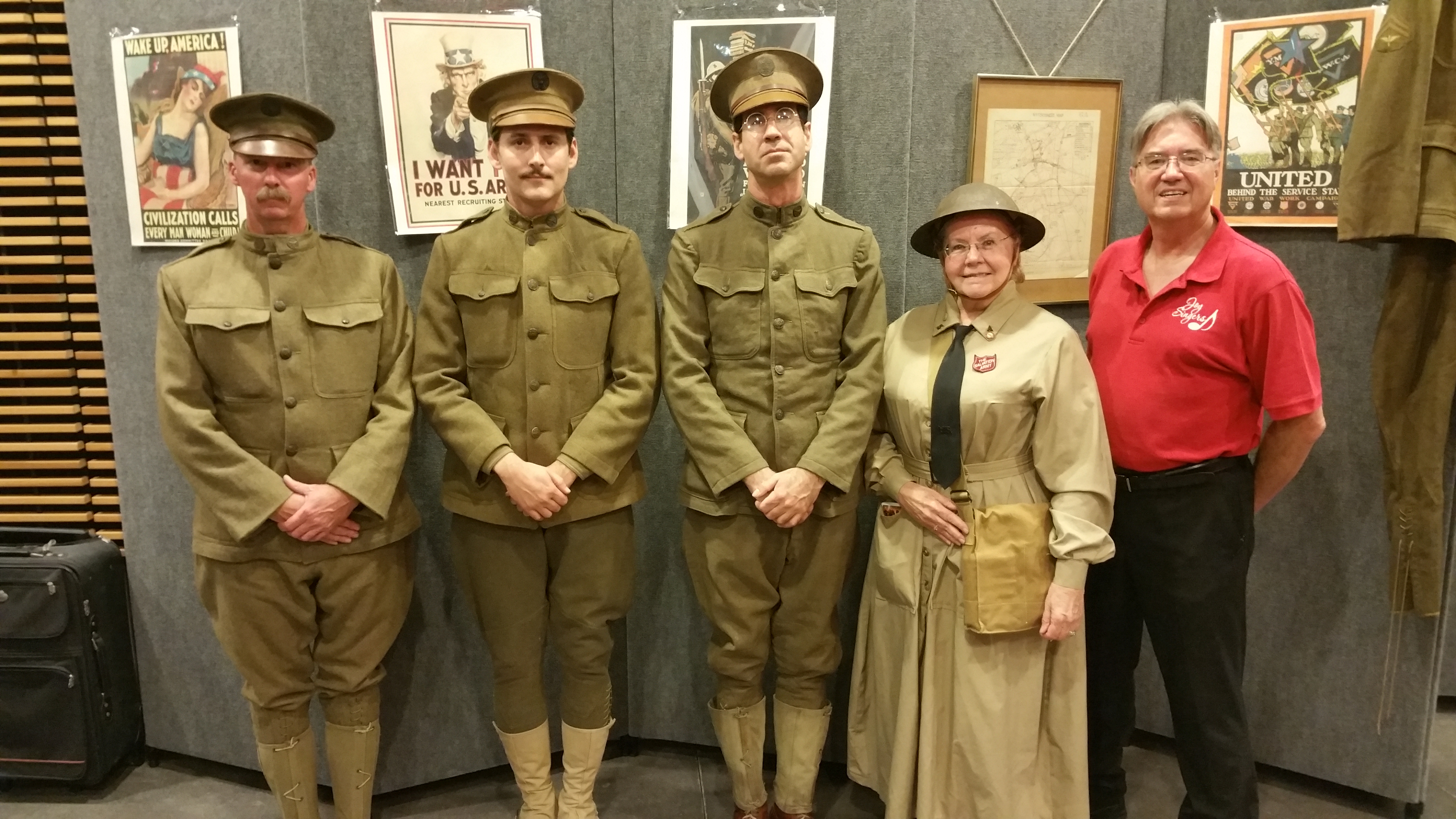 springsation 2017 cal ww1 cent task force reenactors & director bill betten