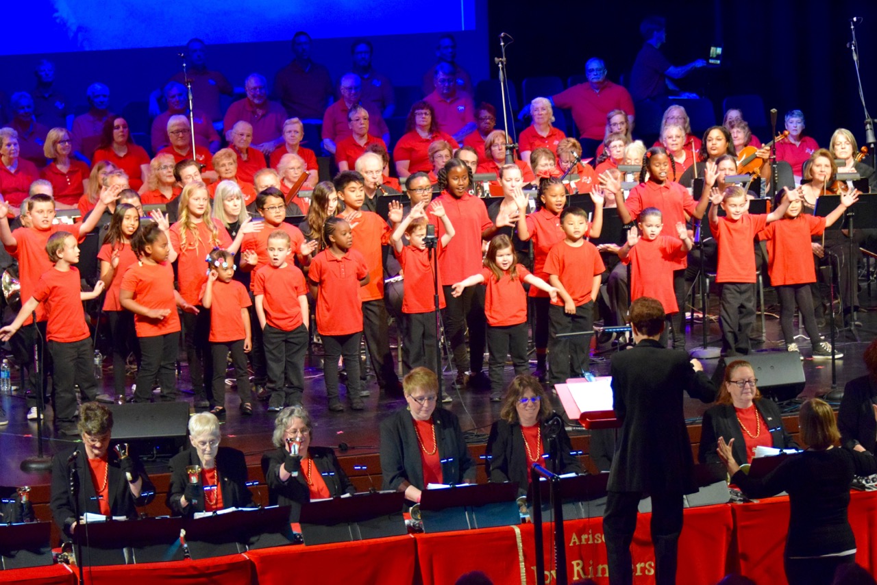 springsation 2017 martene conducts kids choir