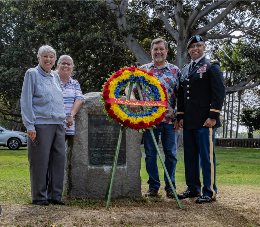2018 davis family and roldan and monument