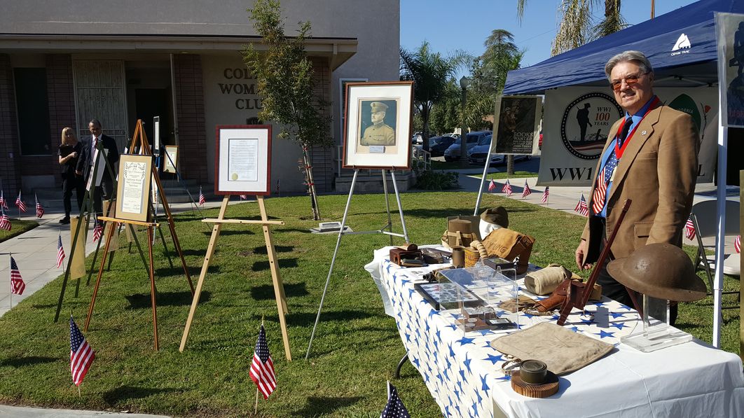 bill betten at display  before womens club result