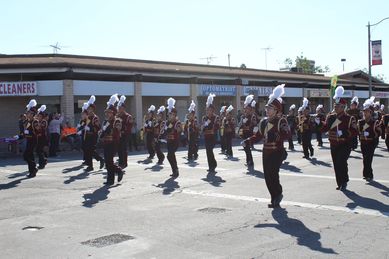 colton band veterans day parade result