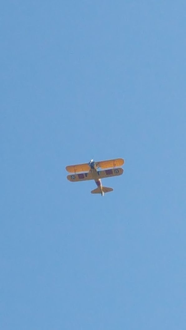 stearman flyover result