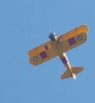 strearman biplane makes another pass result