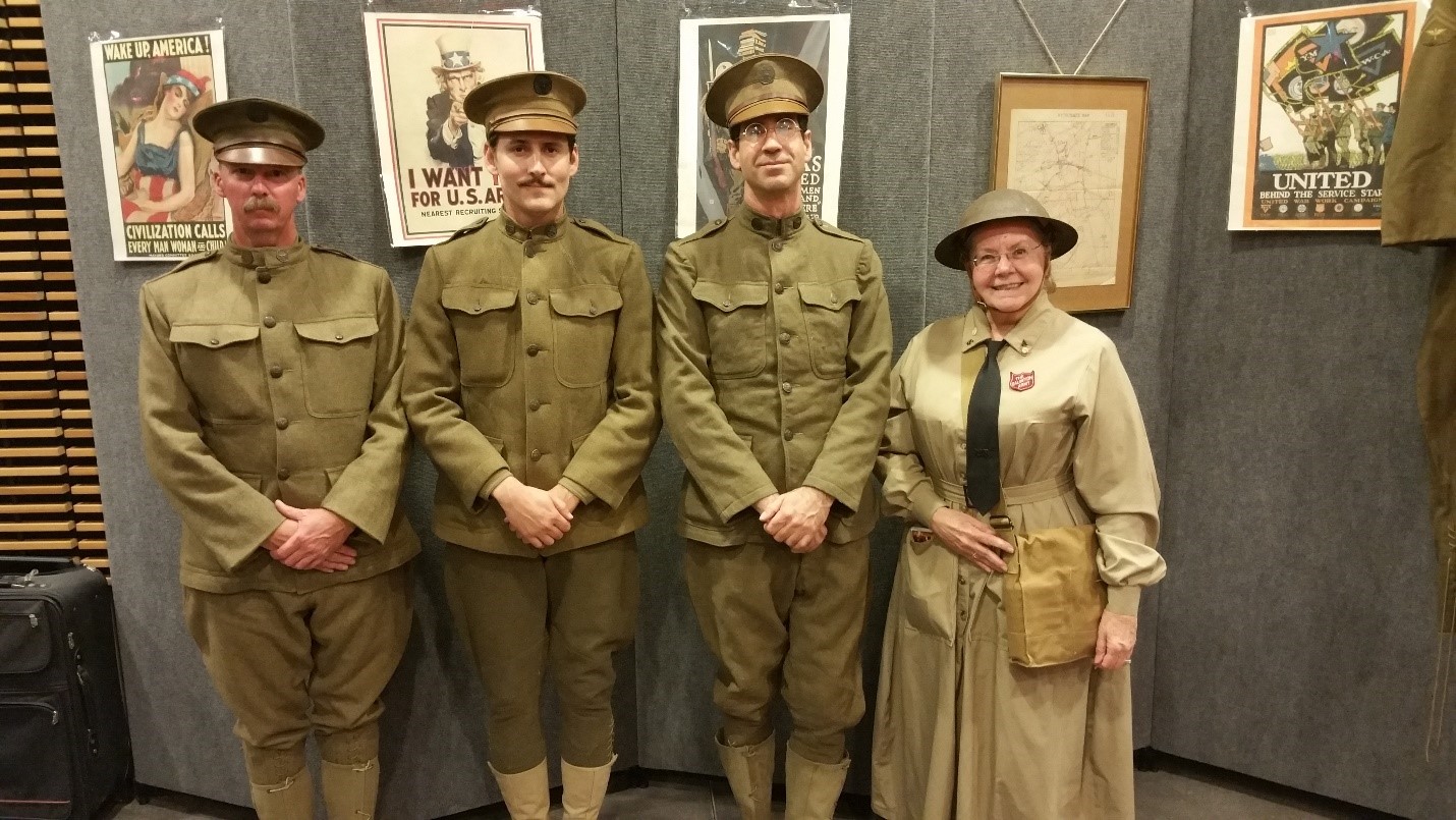 ww1 reenactors at 2017 sprinsation
