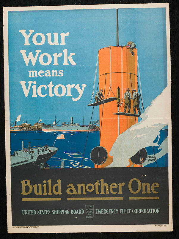 your work means victory 1917 poster