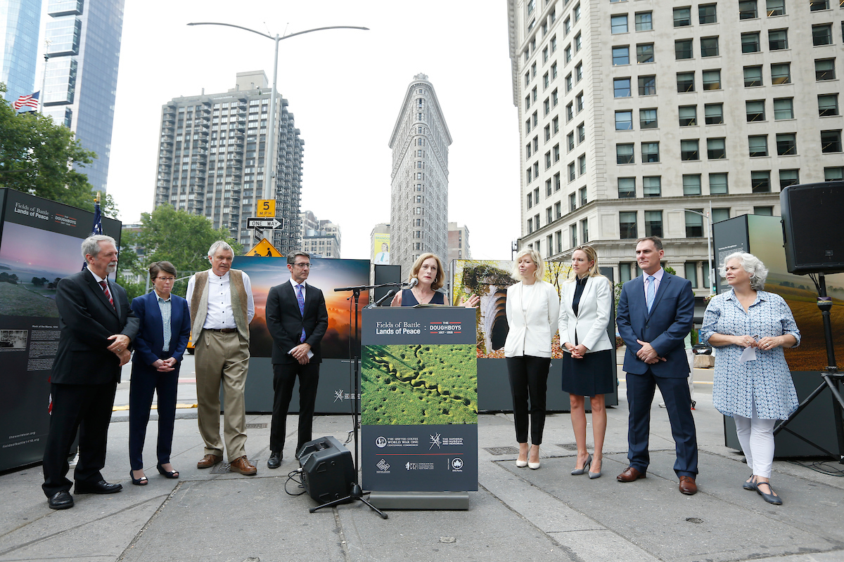 US WWI Centennial Commissioner Dr. Libby O'connel introduces partnership