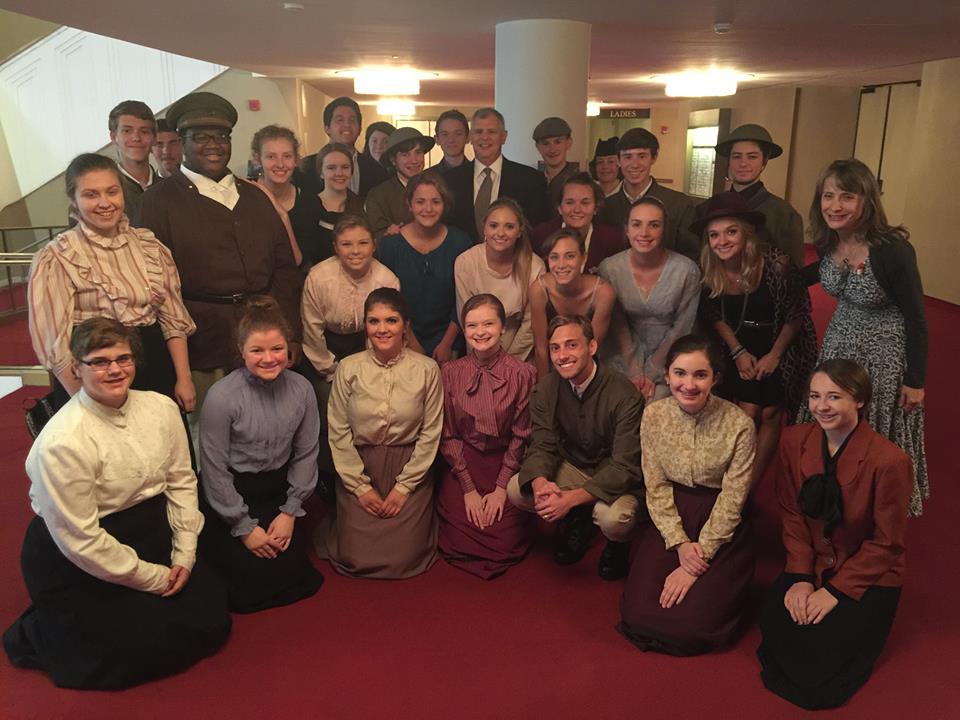 Remembrance cast with Dalessandro