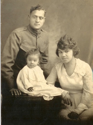 WWI African American Family