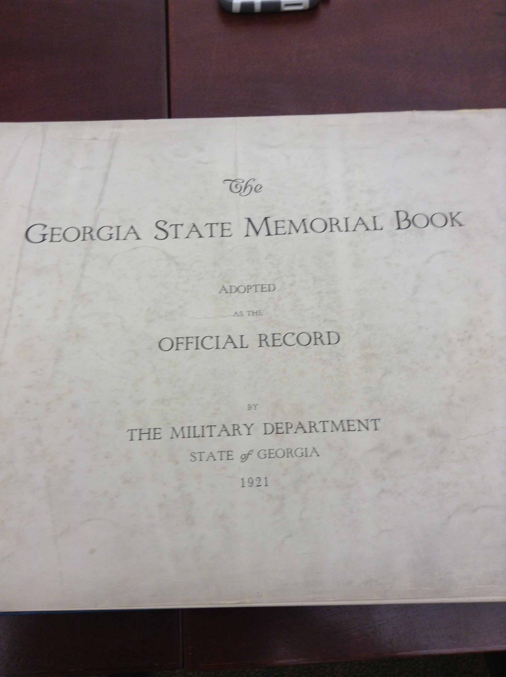 GA WWICC Book Title