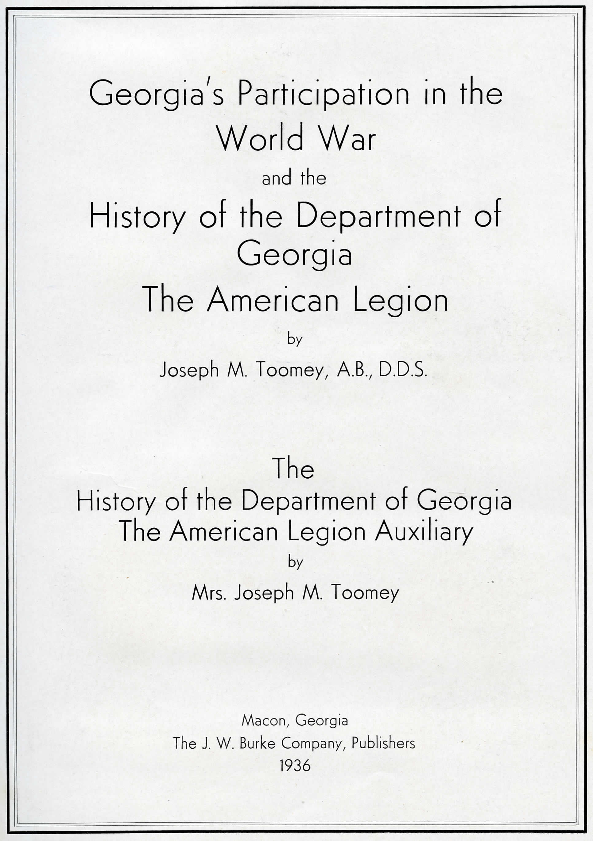 Title page