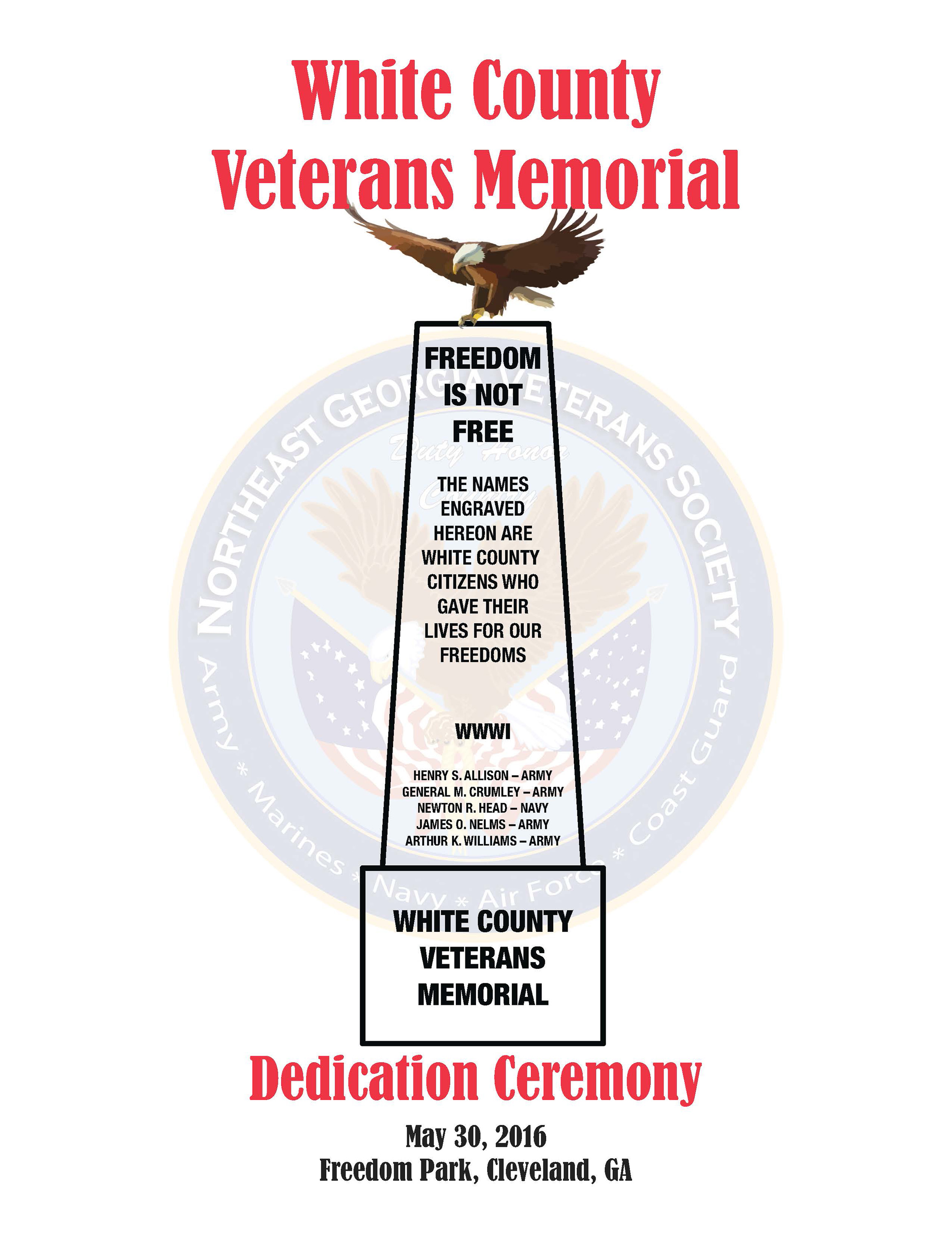 Memorial Freedom Park.Ron Hill b