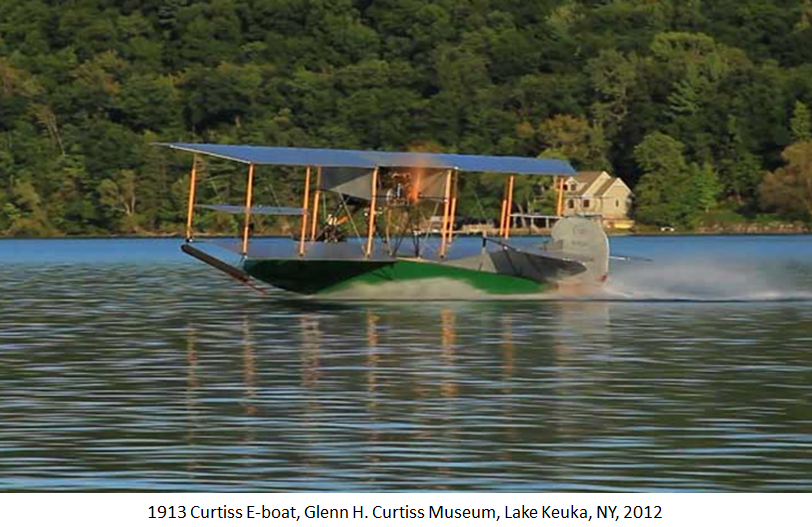 1913 Curtiss E boat